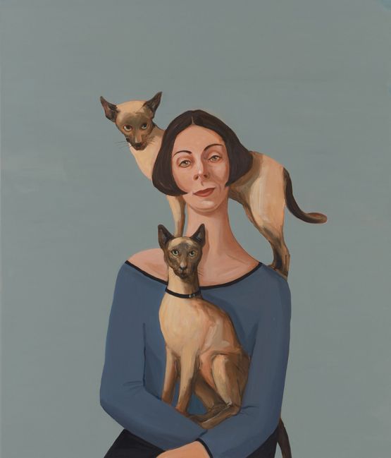 Ladies Choice by Joanna Braithwaite contemporary artwork Painting