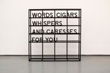 WORDS CIGARS WHISPERS AND CARESSES FOR YOU by Joel Andrianomearisoa contemporary artwork sculpture