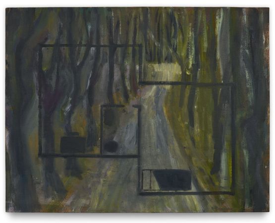 Untitled by Guillermo Kuitca contemporary artwork Painting