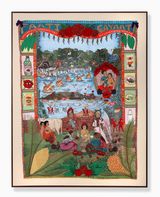 FAATI GAYAATI by Thania Petersen contemporary artwork textile