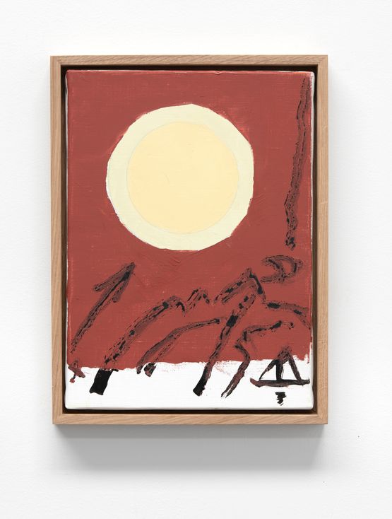 Astre et signes 6 by Etel Adnan contemporary artwork Painting