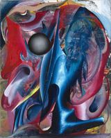 Spaltung by Sebastian Gogel contemporary artwork painting