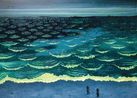 Night Sea by Eguchi Ayane contemporary artwork Painting