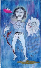 Indivisible Truth by Chitra Ganesh contemporary artwork painting works on paper