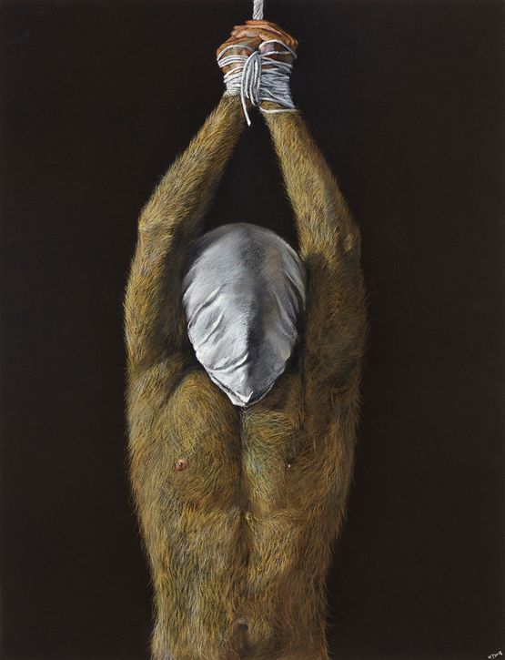 Skins - 05 by Wang Haiyang contemporary artwork Works on Paper