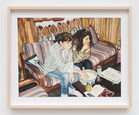 The Glare by Lisa Edelstein contemporary artwork Painting