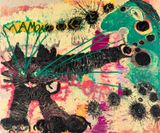 Mamonloch im Selbst by Bendix Harms contemporary artwork painting works on paper