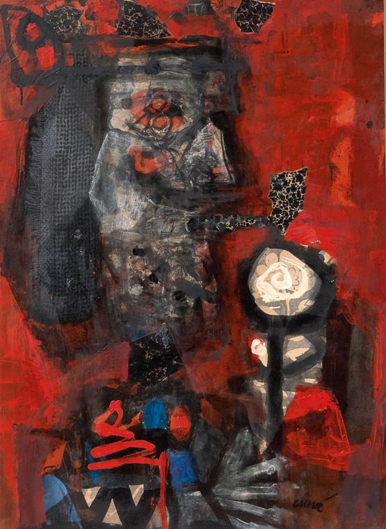 Roi by Antoni Clave contemporary artwork Painting