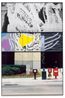 The Overlap Series Man Entangled In NetStreet Scene by John Baldessari contemporary artwork Painting