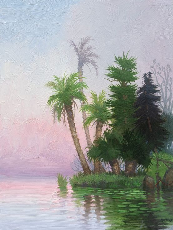 Another time another place no. 9 by Alexander McKenzie contemporary artwork Painting