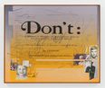 Dos and Donts - Dont A Manual of Mistakes by Camille Henrot contemporary artwork Painting