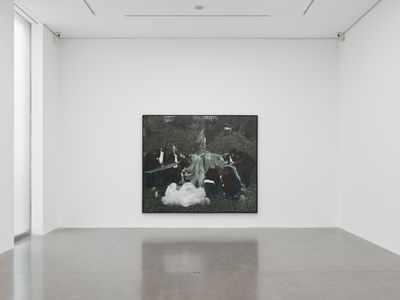 Cinga Samsons Pupilless Figures at White Cube