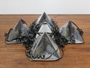 Untitled X Floor Piece by Gretchen Bender contemporary artwork Sculpture