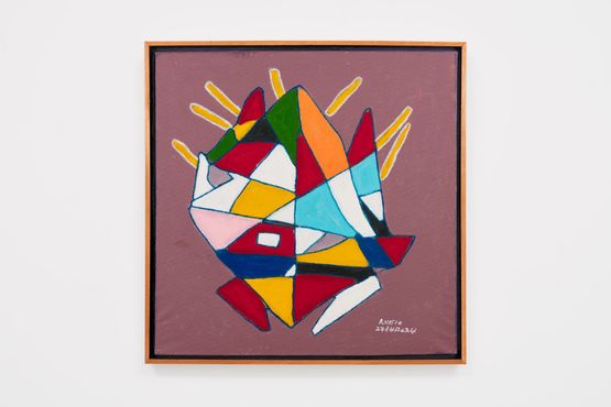 O diamante olho de gato The Cats-Eye Diamond by Anisio O. Couto contemporary artwork Painting