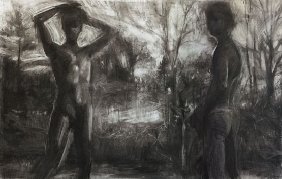 Hunted Sunset by Jake Grewal contemporary artwork Painting