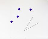 Deux Carres by Mehdi Moutashar contemporary artwork sculpture