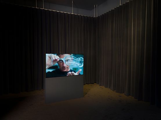 Slip of the Line by Anri Sala contemporary artwork Moving Image