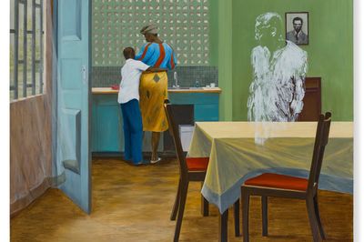 Peter Uka Painting Doubles High Estimate at Auction Debut