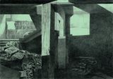 Dialogues interieurs a la peripherie IV by Julien Segard contemporary artwork works on paper