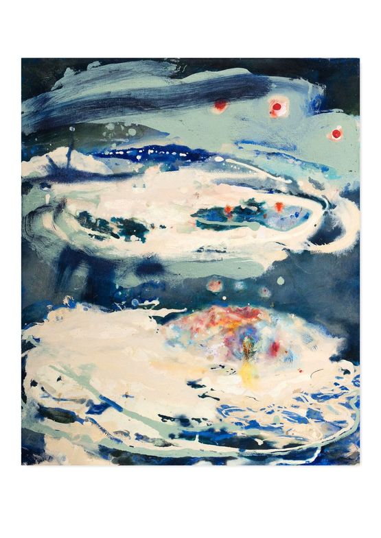 Nighttime visions by Araminta Blue contemporary artwork Painting