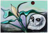 Flowers of Evil Parson in the Pulpit by David Harrison contemporary artwork painting