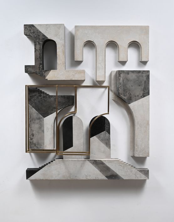 Partition I by Rathin Barman contemporary artwork Sculpture