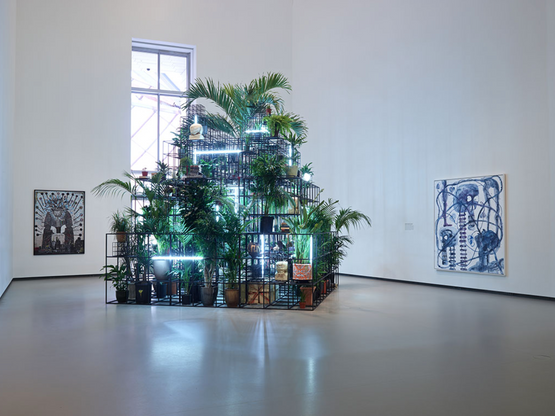 ArtAfrica le nouvel atelier by Rashid Johnson contemporary artwork Installation