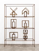 Mockups shelf Valendo 1 by Raul Mourao contemporary artwork sculpture