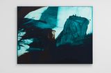 untitled Phthaloturkis by Daniel Lergon contemporary artwork painting