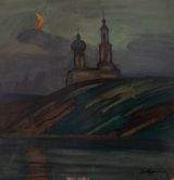 Volga by Mikayil Abdullayev contemporary artwork painting
