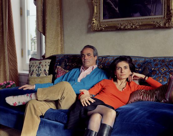 Charles and Laurence New York 2001 by Thomas Struth contemporary artwork Photography