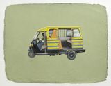 Udaipur Tonga by Desmond Lazaro contemporary artwork painting