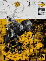 HORSE POWER by Ronald Ventura contemporary artwork print works on paper