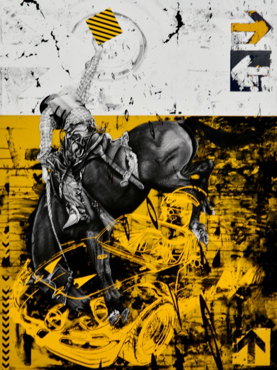 HORSE POWER by Ronald Ventura contemporary artwork Works on Paper