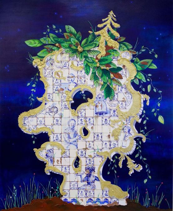 Tears of Laughter by Alicia Paz contemporary artwork Painting