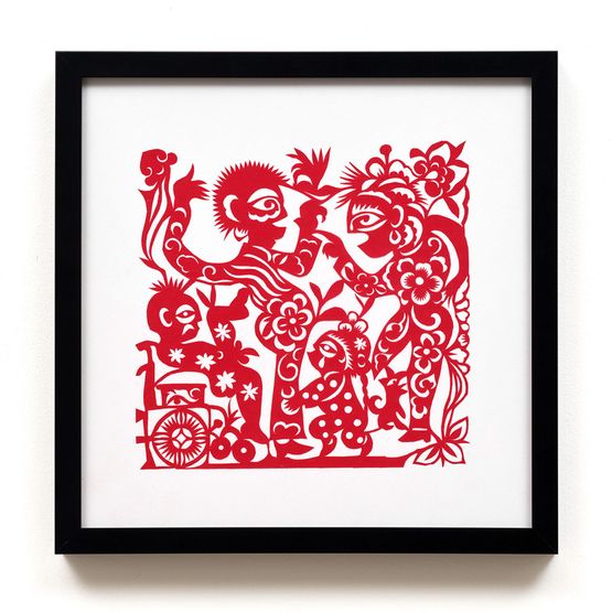 Fighting by Xiyadie contemporary artwork Works on Paper