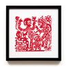 Fighting by Xiyadie contemporary artwork Works on Paper
