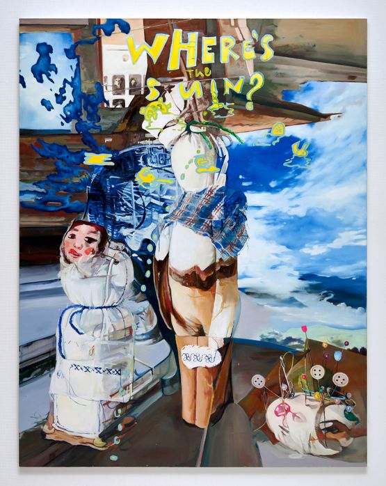 Summer Garage_Kronborg by Jihyun Lee contemporary artwork Painting