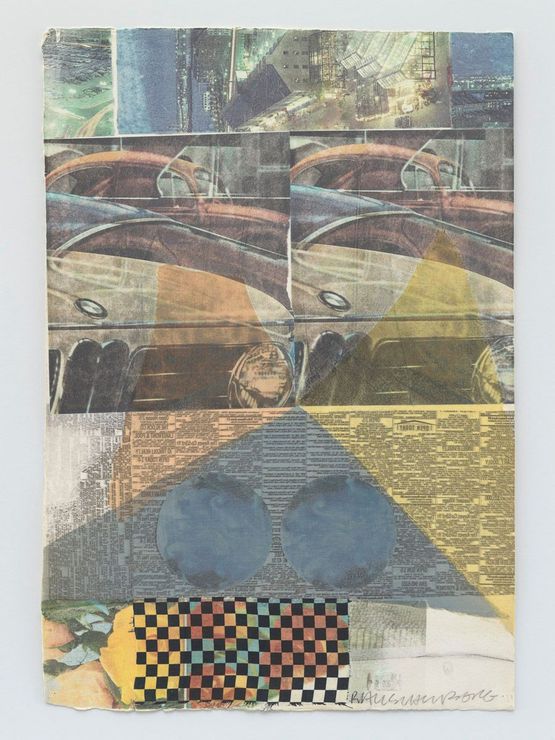 Arcanum XI by Robert Rauschenberg contemporary artwork Works on Paper