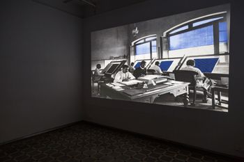 An Afternoon Unregistered on the Richter Scale by Raqs Media Collective contemporary artwork moving image