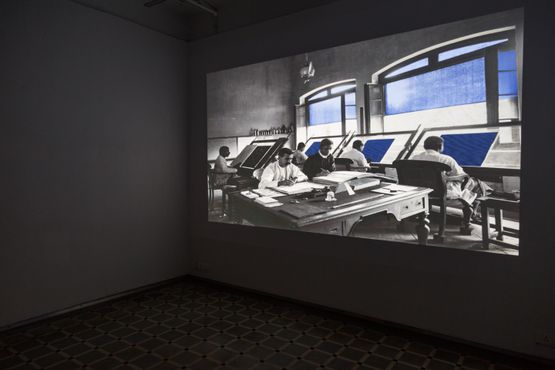 An Afternoon Unregistered on the Richter Scale by Raqs Media Collective contemporary artwork Moving Image