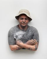 Juan Manuel by John Ahearn contemporary artwork painting works on paper
