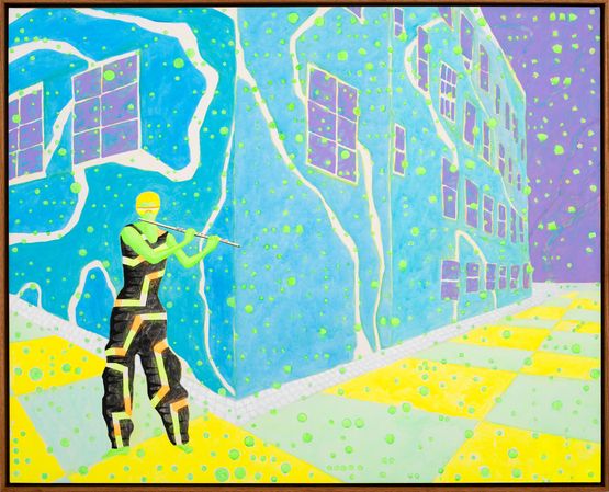 Lazer Jumper by Tyson Reeder contemporary artwork Painting