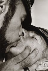 Jay and Fernando Two Men in Leather Kissing by Peter Hujar contemporary artwork photography