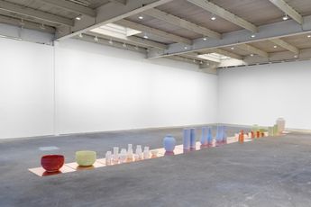Contemporary art exhibition Shio Kusaka one light year at David Zwirner New York 19th Street United States
