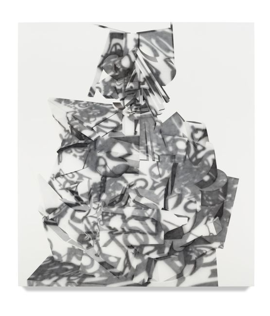 Lost Boccioni by Avery Singer contemporary artwork Painting
