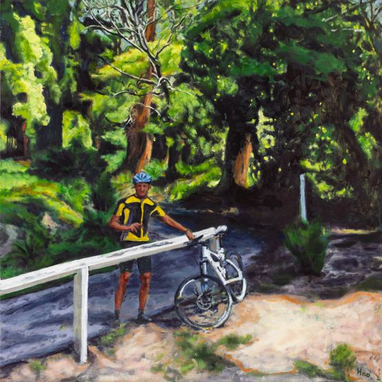 Best Way Approach by Hao Zecheng contemporary artwork Painting
