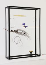 Mirrored Moon by Rebecca Horn contemporary artwork mixed media