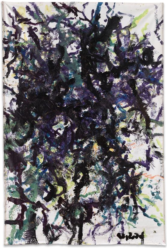 Guizhou Forest blind painting no.1 by Wang Jun contemporary artwork Painting