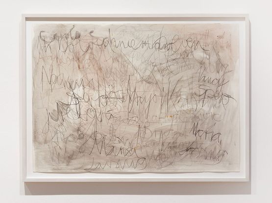 hommage by Sabine Herrmann contemporary artwork Works on Paper